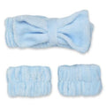 iscream Sprinkle Spa Day Plush Velour Spa Headband and Cuff Set