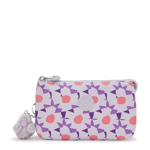 Kipling Women's Creativity Large Pouch Flower Dots 7.25''L x 4.25''H x 1.5''D Travel Organizer