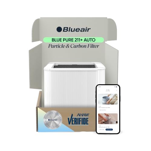 Blueair 211+ Auto Air Purifier Replacement Filter - Genuine, High-Performance