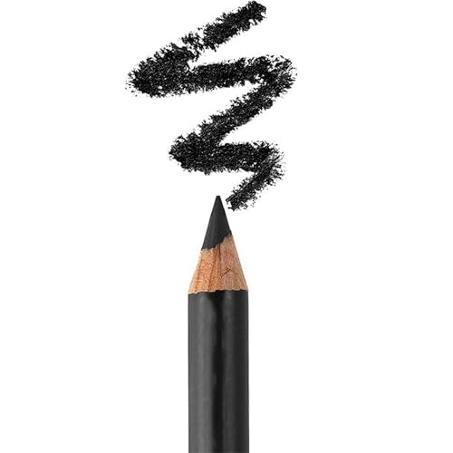 Long-Lasting Black Eye Liner Pencil - Precise, Smudgeable, 1.4g
