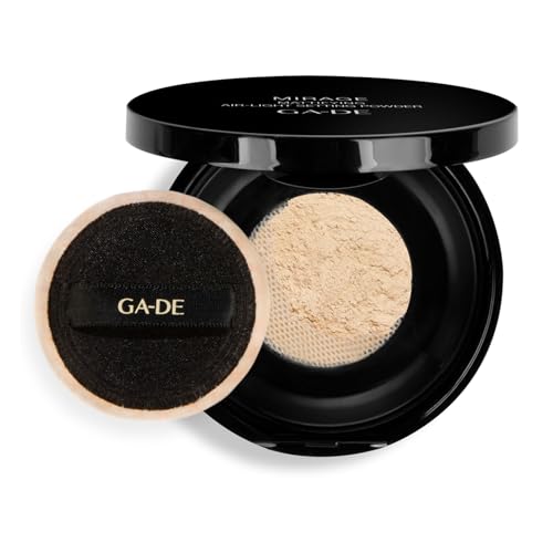 GA-DE Mirage Matifying Air-Light Loose Face Powder 0.7 oz - Shine-Free Makeup Setting