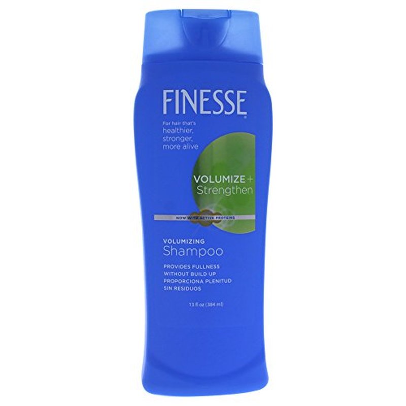 FINESSE Volumize + Strengthen, Volumizing Shampoo, 13 Fl Oz (Pack of 2)