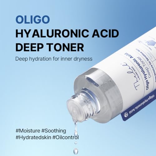 THE LAB by BLANC DOUX Oligo Hyaluronic Acid Deep Hydrating Toner 16.91 Fl Oz – Sensitive Skin, pH Balance, Vegan, Alcohol-Free