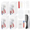 20-Pack Travel Hygiene Kits with Toothbrush, Toothpaste, Soap, and Personal Care Items