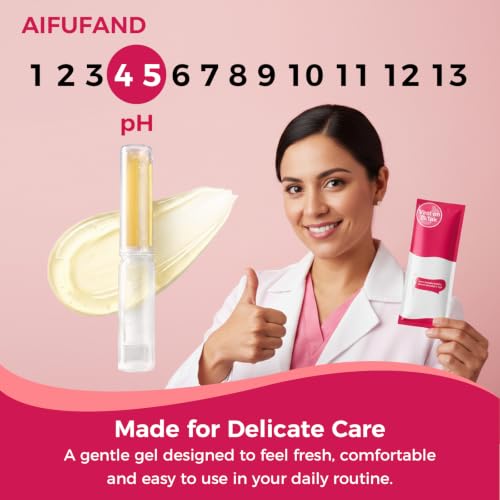 Unscented Women’s Intimate Care Gel - External Feminine Wash & Moisturizer - 10 Pack