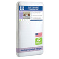 Sealy Baby Infant & Toddler Crib Mattress - 2-Stage, Waterproof, Blue/Silver