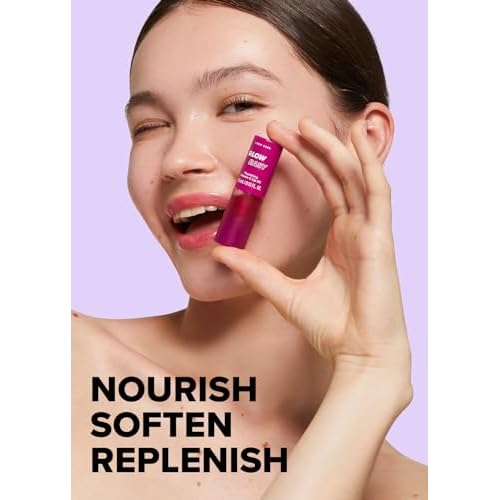 I DEW CARE Lip Scrub - Cushy Crush, 1.05 oz. + Lip Oil Gloss - Glow Easy, 0.12 Fl Oz Bundle