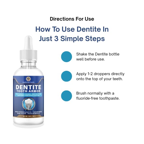Nano Hydroxyapatite Oral Care Drops for Fresh Breath - Fluoride-Free, Enamel Support