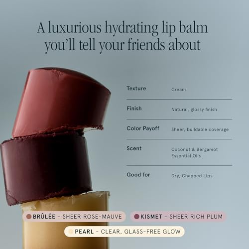 SOSHE Peptide Glow Hydrating Lip Treatment Pearl - Clear | Intense Moisture & Firming