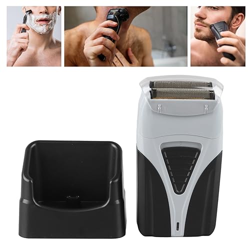 Men Reciprocating Electric Reciprocating Cordless Precision Beard Trimmer, Electric for Travel Case