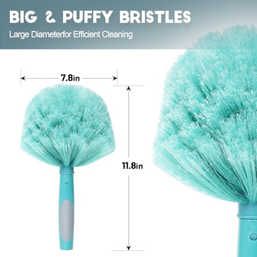Lake Blue 24FT High Reach Cobweb Duster with 6-24Ft Telescopic Aluminum Pole