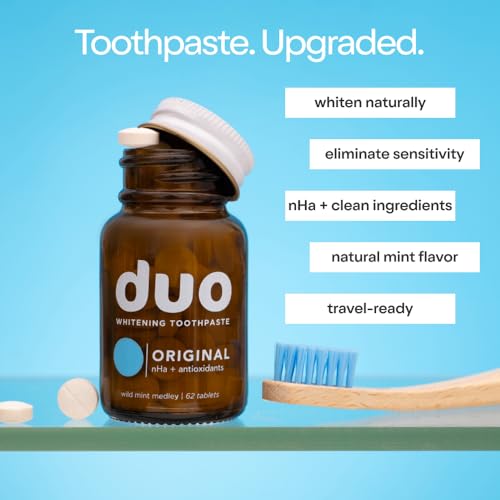 Nano Hydroxyapatite Whitening Toothpaste Tablets - Wild Mint, 62 Count - Original Pack