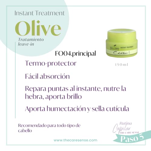 Olive Hair Treatment - Repair Split Ends & Protect from Heat, 5.1oz