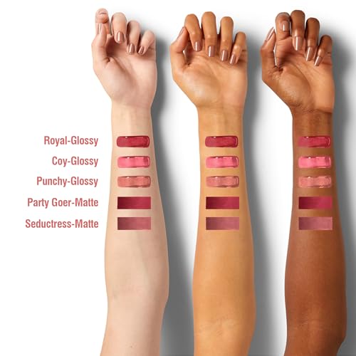 FV Matte Liquid Lipstick, Long Lasting & Highly Pigmented, No Transfer & Waterproof, Smudge Proof Lipstick for Women, Vegan & Cruelty-free, Party Goer-Matte