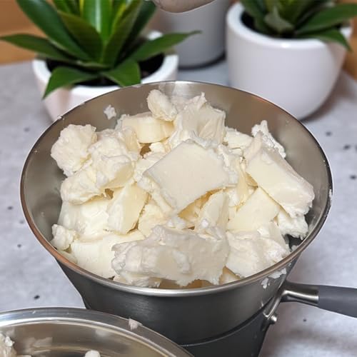 Upper EastSide L.L.C Premium Refined Unscented Raw Shea Butter, Natural Pure Form, 1 Pound
