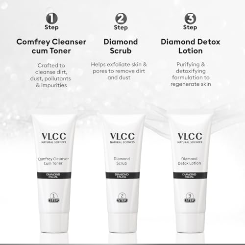 Diamond Facial Kit for Skin Brightening & Anti-Aging - 180g