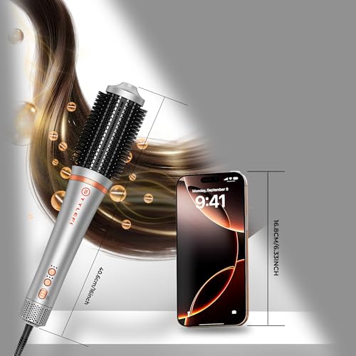 StyleFi XL 1500W Volumizer Hair Dryer Brush for Thick & Curly Hair