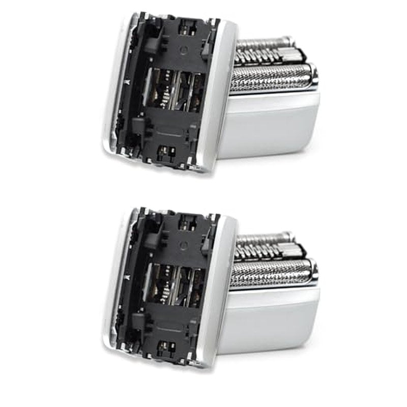 83M Replacement Head Compatible with Braun Series 8 Shaver, 83M Wet&Dry Replacement Shaver Head for Braun S8, Upgrade Foil & Cutter Blade for S8 8577cc 8417s, 2Pack