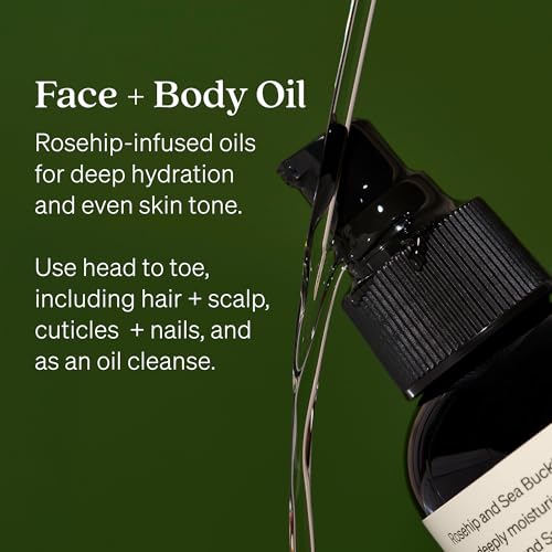 Loved01 Face & Body Oil 3.4 Fl Oz 2-Pack - Vitamin A & E Lightweight Hydration