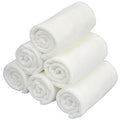 HOPESHINE Facial Cleaning Wipes Makeup Removing Cloths Fast Drying Face Wash towels Natural Microfiebr Towels 6 pack(12 inch x 12 inch White)