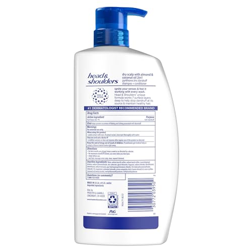 Anti-Dandruff 2-in-1 Shampoo and Conditioner for Dry Scalp 38.8 fl oz
