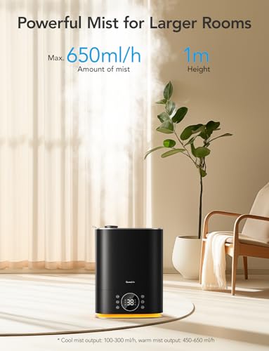 Smart Humidifier with App Control, Auto Mode, 7L Capacity, Warm & Cool Mist