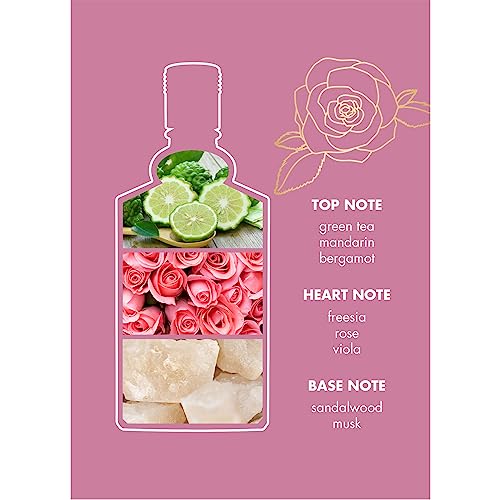 4711 Floral Collection Rose Eau De Cologne Spray for Women - 3.4 oz