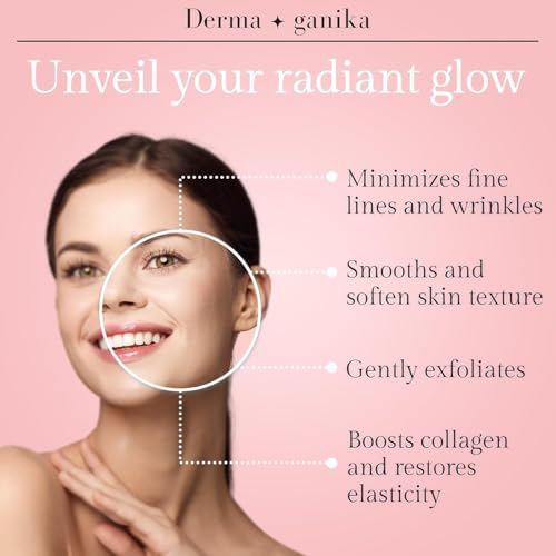 Derma ganika Retinol & Vitamin E Serum for Face - Made in USA Collagen-Boosting Anti-Aging Serum | Reduces Fine Lines, Wrinkles & Hyperpigmentation | Smooths & Hydrates Skin (Pack of 2)