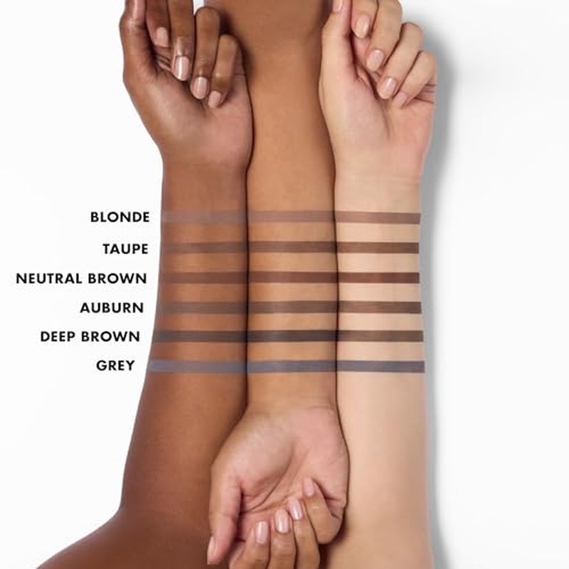 e.l.f. Instant Lift Waterproof Brow Pencil, Long-Lasting Eyebrow Pencil For Grooming & Shaping Brows, Vegan & Cruelty-free, Grey (Pack of 2)