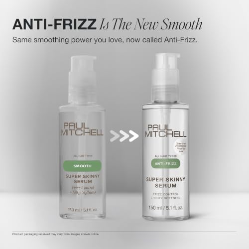 Paul Mitchell Super Skinny Serum Anti-Frizz Heat Protectant with Juicy & Berries Scent (5.1 Fl Oz)