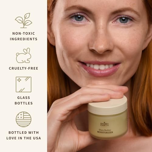 Shea Butter Face Moisturizer - Deep Nourishing Hydrating Cream for Sensitive Skin - 1.5 oz - Variation of Shea Butter