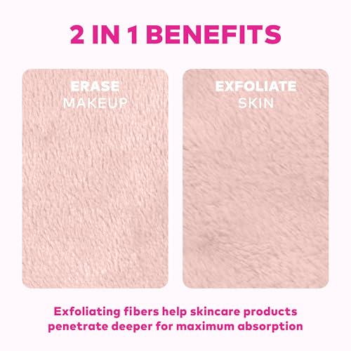The Original MakeUp Eraser PRO, Effortlessly Remove All Makeup Using Only Water, Including Waterproof Mascara, Eyeliner, Foundation, Lipstick, Sunscreen,and More! Puppy, 1ct.