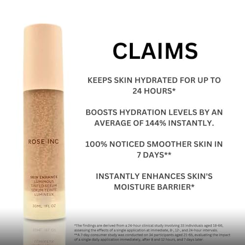 ROSE INC Skin Enhance Non-Comedogenic Skin Tint Serum Foundation 60