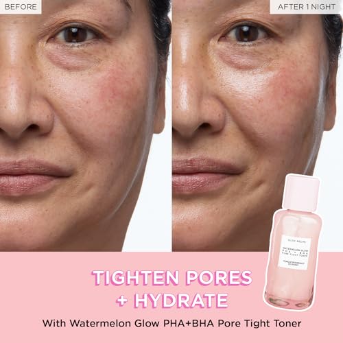 Watermelon Glow PHA+BHA Toner & Pink Juice Hydrating Face Moisturizer Set
