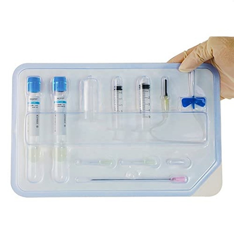 2X 15ML Acid Bottom Negative Pressure Plastic Platelet Plasma and Measurement Complete Kit ACD Solution A & Gel Serum