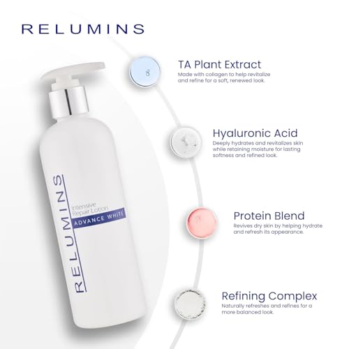 Relumins Advanced Hydrating Repair Lotion ? Spring Glow Essentials Deep Moisturization with Argan Oil and Clair Blanche Complex for Smooth, Soft, Revitalized Skin ? 300ml Daily Lotion