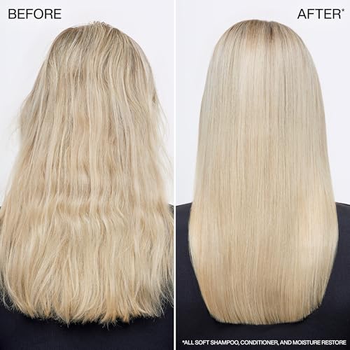 Redken All Soft Shampoo for Dry, Brittle Hair – 16.9 Fl Oz