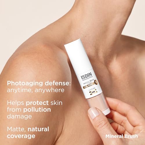 Mineral Brush-On Sunscreen SPF 50 - Matte Finish, 0.14 oz