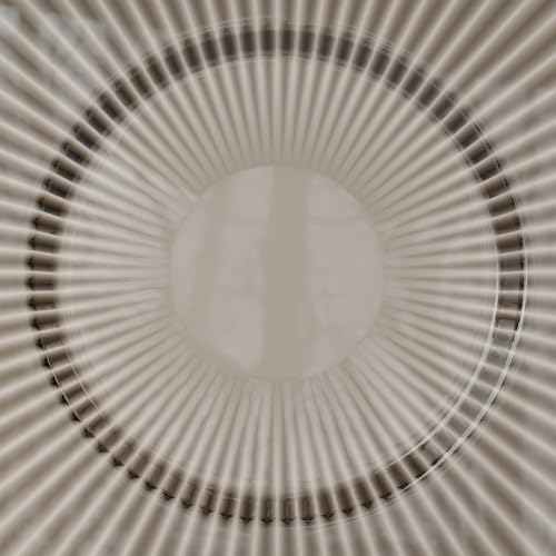 Brown Plastic Disposable Plate Set - 80 Pieces for Weddings & Events - 9" & 11" - Variation of THIS listing