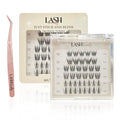 All You Need Self Adhesive Glue Free lash clusters Easy Removal Lash Kit three styles in one set with 38 clusters travel pack on the go kit