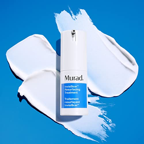 Murad InvisiScar Resurfacing Treatment ? Acne Scar Solution with Vitamin C, Salicylic Acid & Centella Asiatica for Smoother Texture, Reduced Discoloration & Effectively Blurs Imperfections - 0.5 Fl Oz