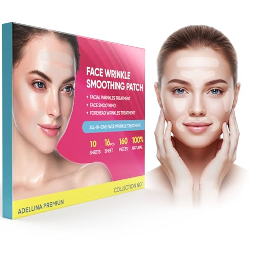 Facial and Forehead Wrinkle Patches: Face Wrinkle Treatment for Forehead, Smile Line, Under Eye- Anti Wrinkle Patches (192pcs)