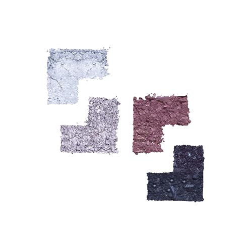 OFIR Quadratic Eyeshadow Palette, Highly-Pigmented, Talc-Free, Emollient, 4.4 G (Future Desk - Celestial Cool Tones)