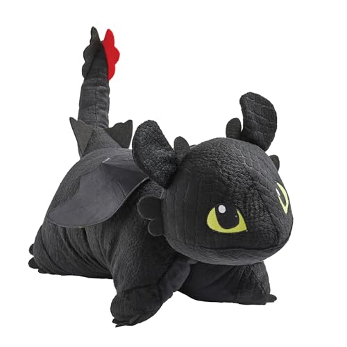 Jumbo Plush Toothless Pillow Pet - How to Train Your Dragon Toy 30"