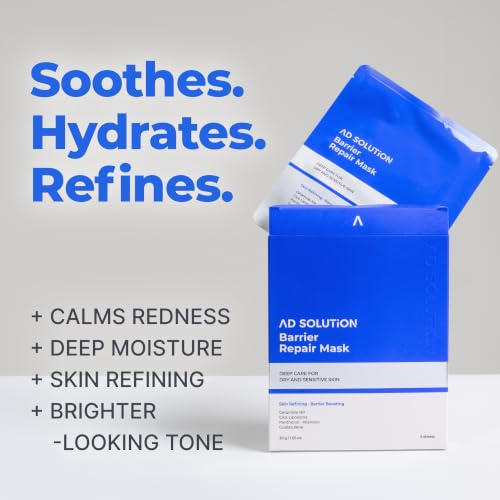 Hydrogel Face Mask for Sensitive Skin - Deep Hydration & Calm - 5 Sheets
