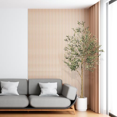 FEELEAD 6ft Faux Olive Tree with Textured Trunk & Lifelike Leaves - Indoor Decor