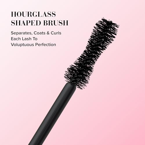 Too Faced Better Than Sex Mascara & Lip Injection Plumper Travel Set | Includes Better Than Sex Mascara For Volume, 0.17 Fl Oz + Lip Injection Maximum Plump for Hydrating Gloss, 0.10 Fl Oz