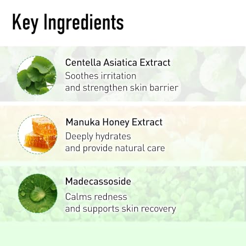 Korean Melatonin Serum with Centella Asiatica & Ceramides for Hydration & Skin Recovery