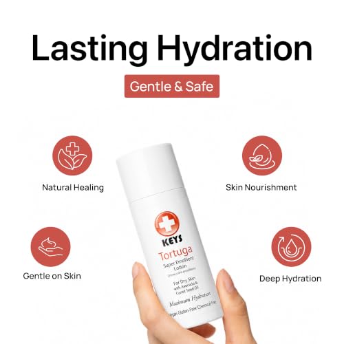 Vegan Hand & Body Lotion for Dry Skin - 3.4 oz Moisturizer with Shea Butter & Natural Oils