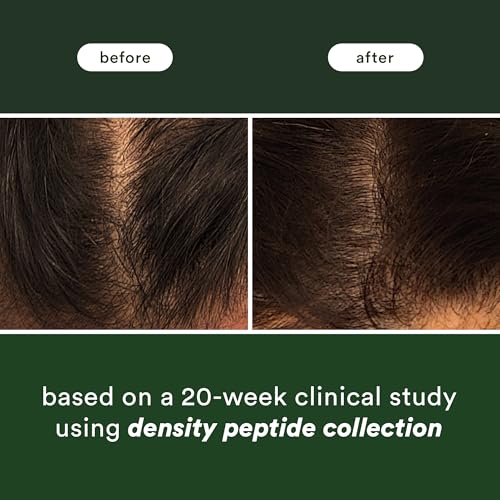 VERB Density Peptide Shampoo 12 Fl Oz Pack of 2 - Thicken & Reduce Shedding
